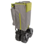 Bolderkar ingeklapt compact bij tentverhuur