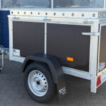 Bagagewagen zijaanzicht voor luxe tent verhuur