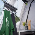 Haken aan stang houden spullen droog en netjes